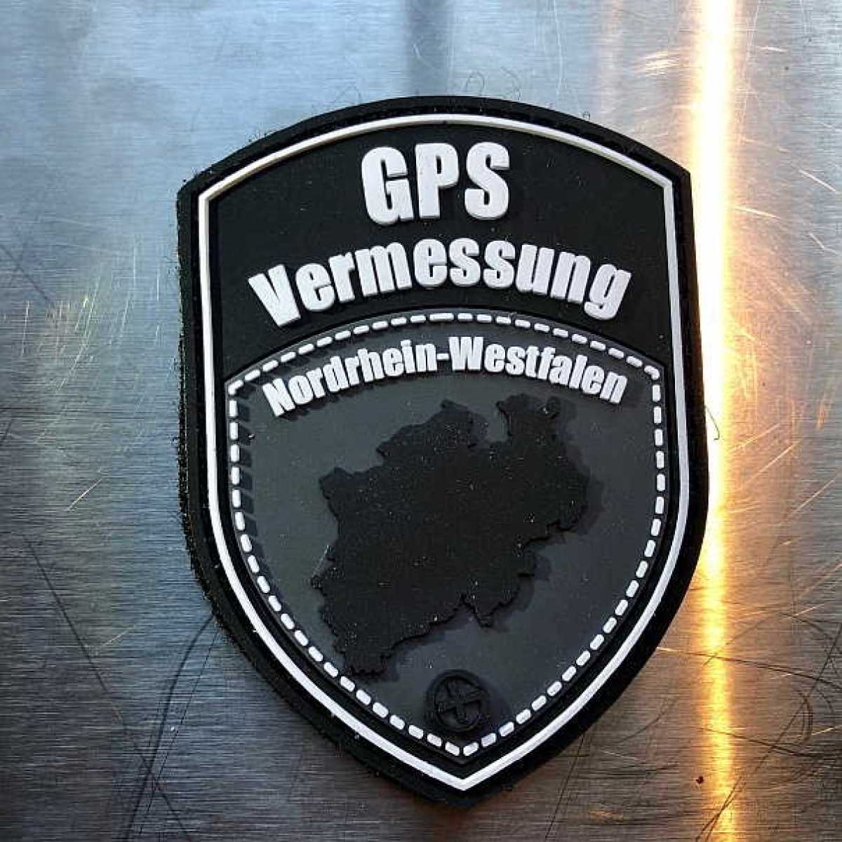 PVC Patch "GPS Vermessung Nordrhein-Westfalen"